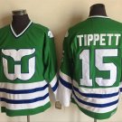 Hartford Whalers 15 Dave Tippett Ice Hockey Jerseys