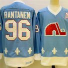 Quebec Nordiques 96 Mikko Rantanen Ice Hockey Jerseys