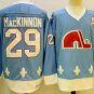 Quebec Nordiques 29 Nathan MacKinnon Ice Hockey Jerseys