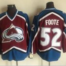 Colorado Avalanche 52 Adam Foote Ice Hockey Jerseys-1