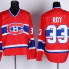Montreal Canadiens 33 Patrick Roy Ice Hockey Jerseys