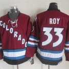 Colorado Avalanche 33 Patrick Roy Ice Hockey Jerseys-2