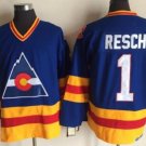 Colorado Avalanche 1 Chico Resch Ice Hockey Jerseys