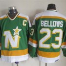 Minnesota North Stars 23 Brian Bellows Ice Hockey Jerseys