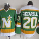 Minnesota North Stars 20 Dino Ciccarelli Ice Hockey Jerseys-1