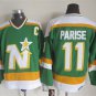 Minnesota North Stars 11 J.P. Parise Ice Hockey Jerseys