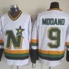 Minnesota North Stars 9 Mike Modano Ice Hockey Jerseys-3