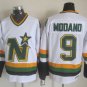 Minnesota North Stars 9 Mike Modano Ice Hockey Jerseys-3