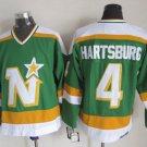 Minnesota North Stars 4 Craig Hartsburg Ice Hockey Jerseys