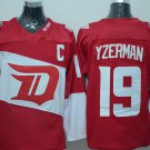 Detroit Red Wings 19 Steve Yzerman Ice Hockey Jerseys-5