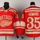 Detroit Red Wings 35 Jimmy Howard Ice Hockey Jerseys-1