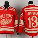 Detroit Red Wings 13 Pavel Datsyuk Ice Hockey Jerseys-3