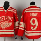 Detroit Red Wings 9 Gordie Howe Ice Hockey Jerseys-4