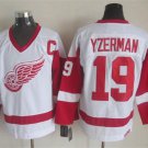 Detroit Red Wings 19 Steve Yzerman Ice Hockey Jerseys-3