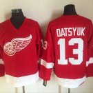 Detroit Red Wings 13 Pavel Datsyuk Ice Hockey Jerseys-1