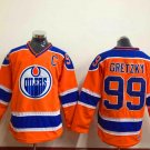 Edmonton Oilers 99 Wayne Gretzky Ice Hockey Jerseys-3