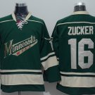 Minnesota Wild 16 Jason Zucker Ice Hockey Jerseys-3