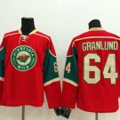 Minnesota Wild 64 Mikael Granlund Ice Hockey Jerseys-2