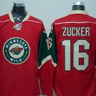 Minnesota Wild 16 Jason Zucker Ice Hockey Jerseys-2
