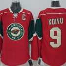 Minnesota Wild 9 Mikko Koivu Ice Hockey Jerseys-2