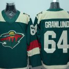 Minnesota Wild 64 Mikael Granlund Ice Hockey Jerseys-1