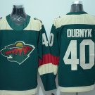 Minnesota Wild 40 Devan Dubnyk Ice Hockey Jerseys-1