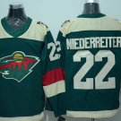 Minnesota Wild 22  Nino Niederreiter Ice Hockey Jerseys-1