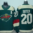 Minnesota Wild 20 Ryan Suter Ice Hockey Jerseys-1