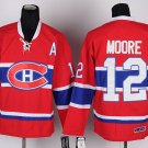Montreal Canadiens 12 Dominic Moore Ice Hockey Jerseys