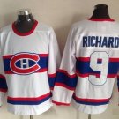 Montreal Canadiens 9 Maurice Richard Ice Hockey Jerseys-3