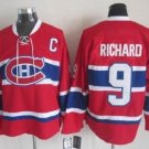 Montreal Canadiens 9 Maurice Richard Ice Hockey Jerseys-1