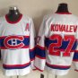 Montreal Canadiens 27 Alexei Kovalev Ice Hockey Jerseys