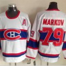 Montreal Canadiens 79 Andrei Markov Ice Hockey Jerseys-2