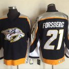 Nashville Predators 21 Filip Forsberg Ice Hockey Jerseys