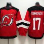 New Jersey Devils 17 Wayne Simmonds Ice Hockey Jerseys