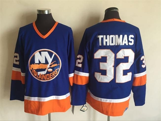 New York Islanders 32 Steve Thomas Ice Hockey Jerseys