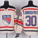 New York Rangers 30 Henrik Lundqvist Ice Hockey Jerseys