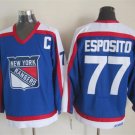 New York Rangers 77 Phil Esposito Ice Hockey Jerseys