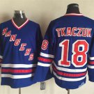 New York Rangers 18 Walt Tkaczuk Ice Hockey Jerseys