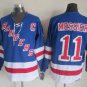 New York Rangers 11 Mark Messier Ice Hockey Jerseys-4
