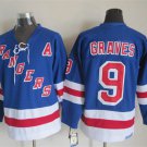 New York Rangers 9 Adam Graves Ice Hockey Jerseys-1