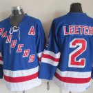 New York Rangers 2 Brian Leetch Ice Hockey Jerseys-2