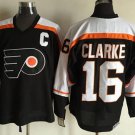 Philadelphia Flyers 16 Bobby Clarke Ice Hockey Jerseys-1
