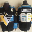 Pittsburgh Penguins 66 Mario Lemieux Ice Hockey Jerseys-7