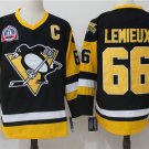 Pittsburgh Penguins 66 Mario Lemieux Ice Hockey Jerseys-1