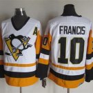 Pittsburgh Penguins 10 Ron Francis Ice Hockey Jerseys