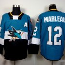 San Jose Sharks 12 Patrick Marleau Ice Hockey Jerseys