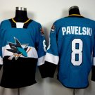 San Jose Sharks 8 Joe Pavelski Ice Hockey Jerseys