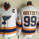 St. Louis Blues 99 Wayne Gretzky Ice Hockey Jerseys-5