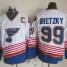 St. Louis Blues 99 Wayne Gretzky Ice Hockey Jerseys-2
